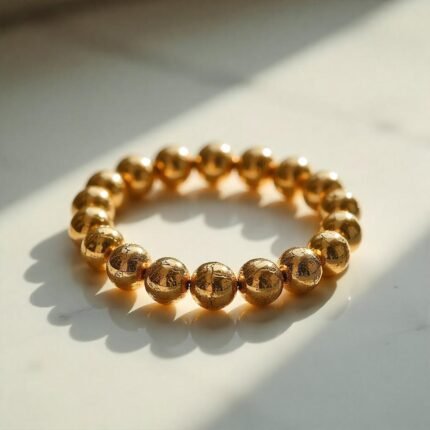 pyrite bracelet